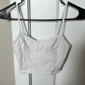 Garage White Tank